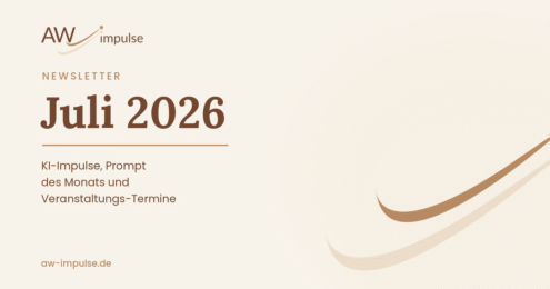 AW Impulse Newsletter Juli 2026